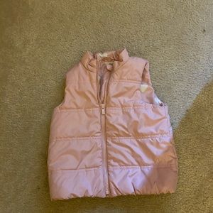 Pink Baby Gap girls vest, size 4t